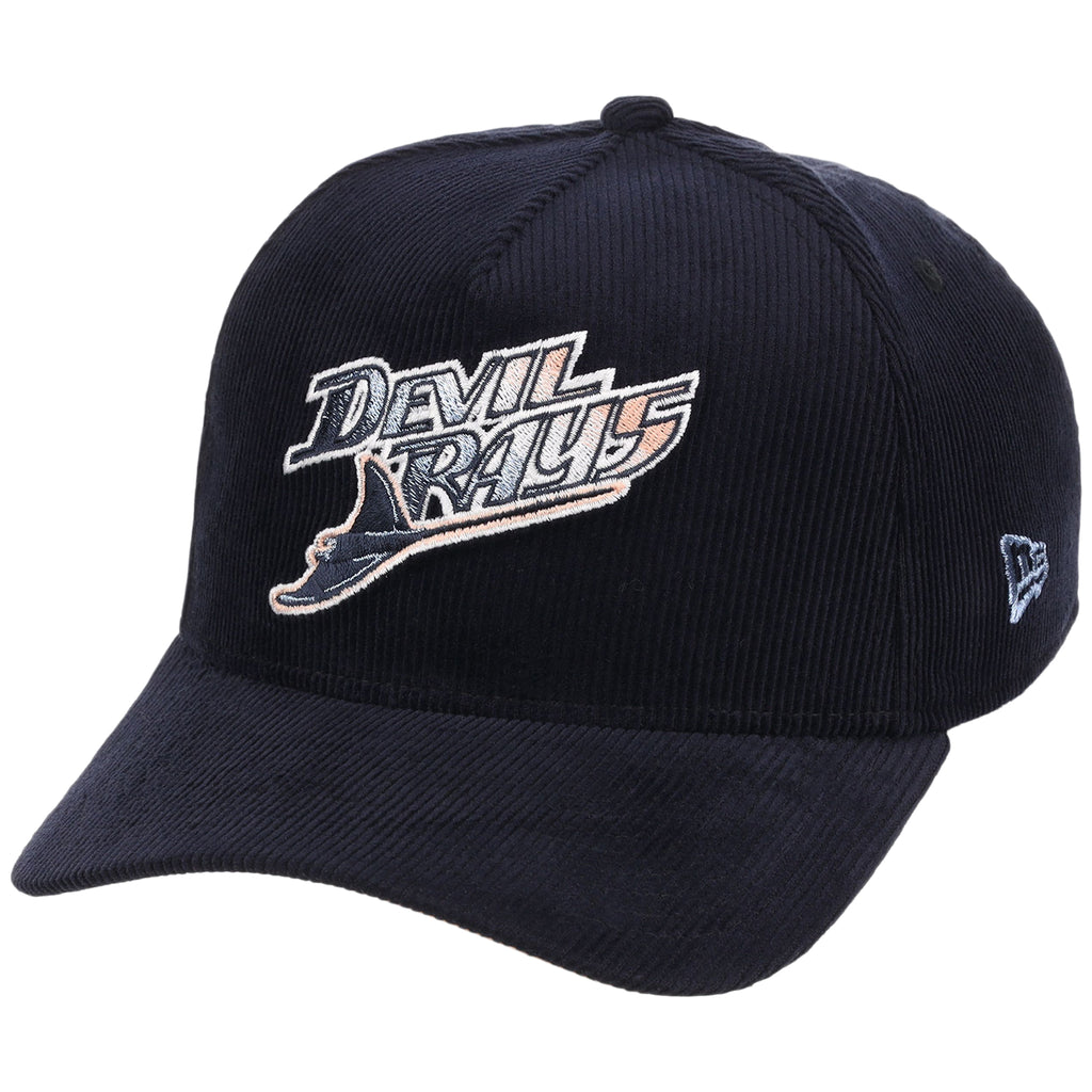 Tampa Bay Rays MLB Peach Ice Navy Cord New Era 9FORTY A-Frame – 4