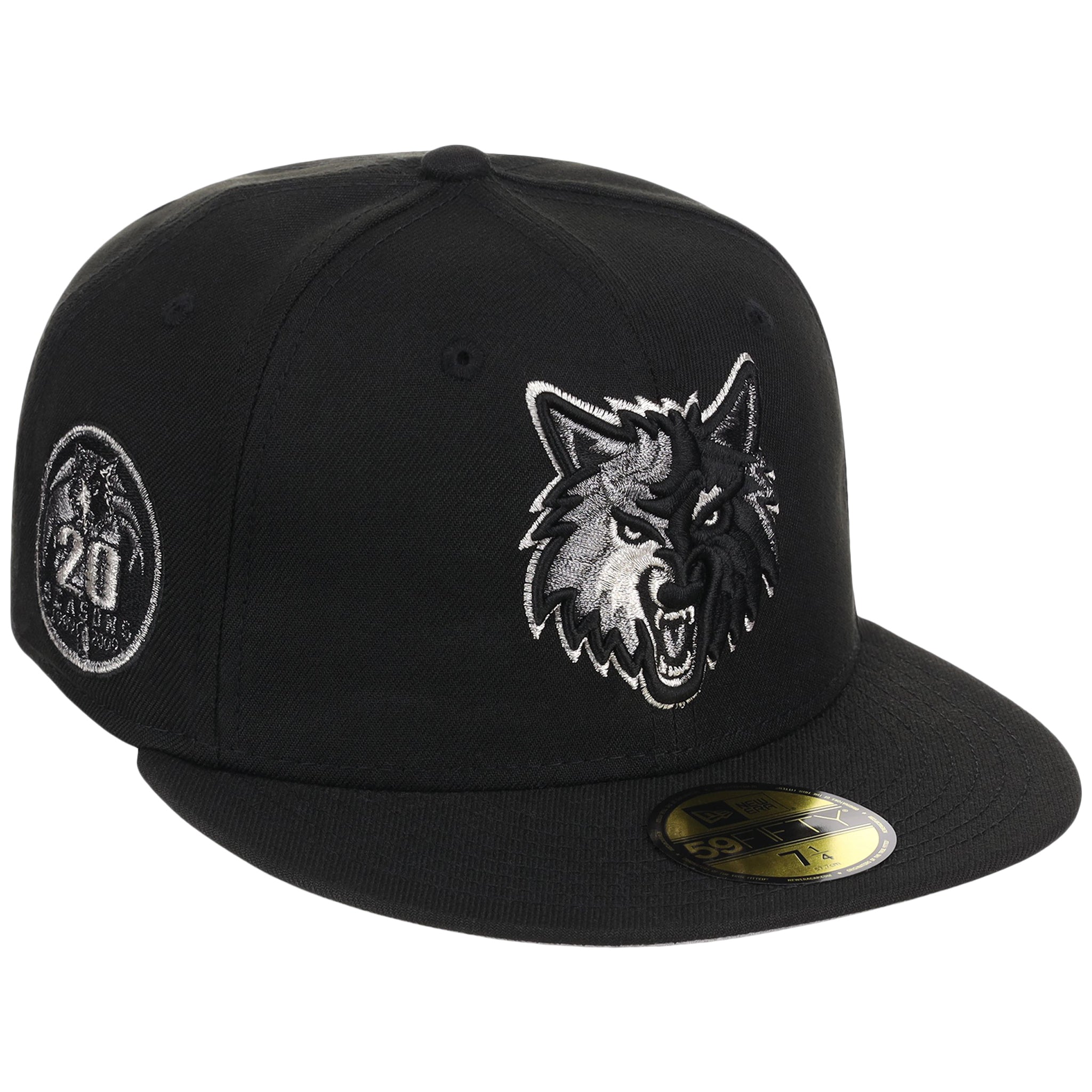 Minnesota Timberwolves NBA Liquid Titanium New Era 59FIFTY – Lids HD