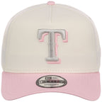 Texas Rangers MLB Chrome x Pink FASHION CORE New Era 9FORTY A-Frame