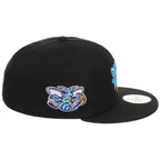 New Orleans Hornets NBA Black Dome New Era 59FIFTY