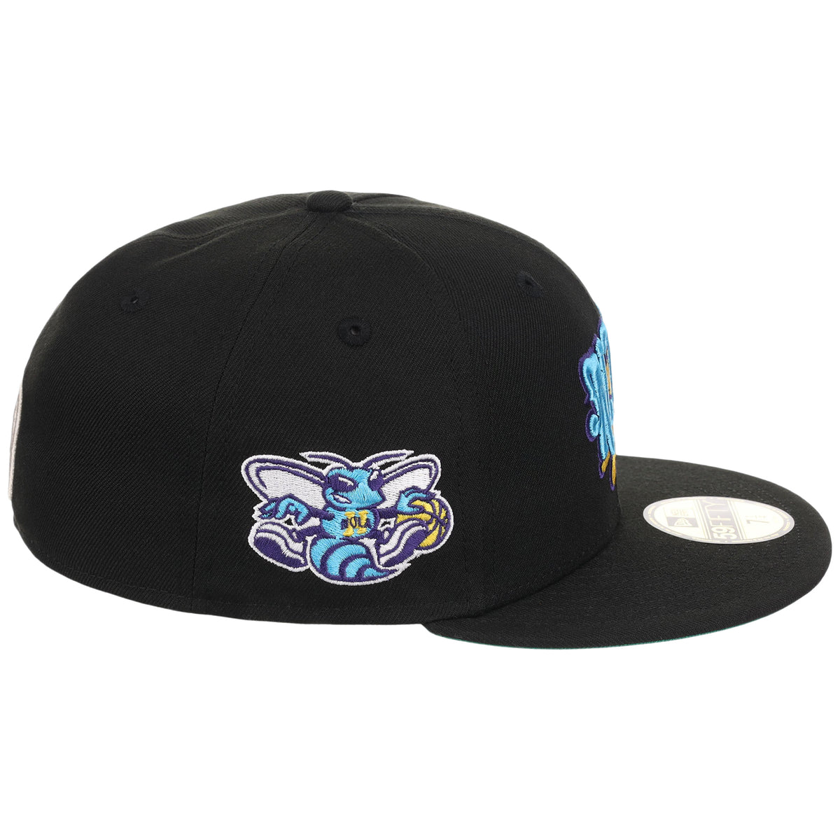 New Orleans Hornets NBA Black Dome New Era 59FIFTY