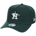 Houston Astros Women's New Era 9FORTY Dark Green A-Frame