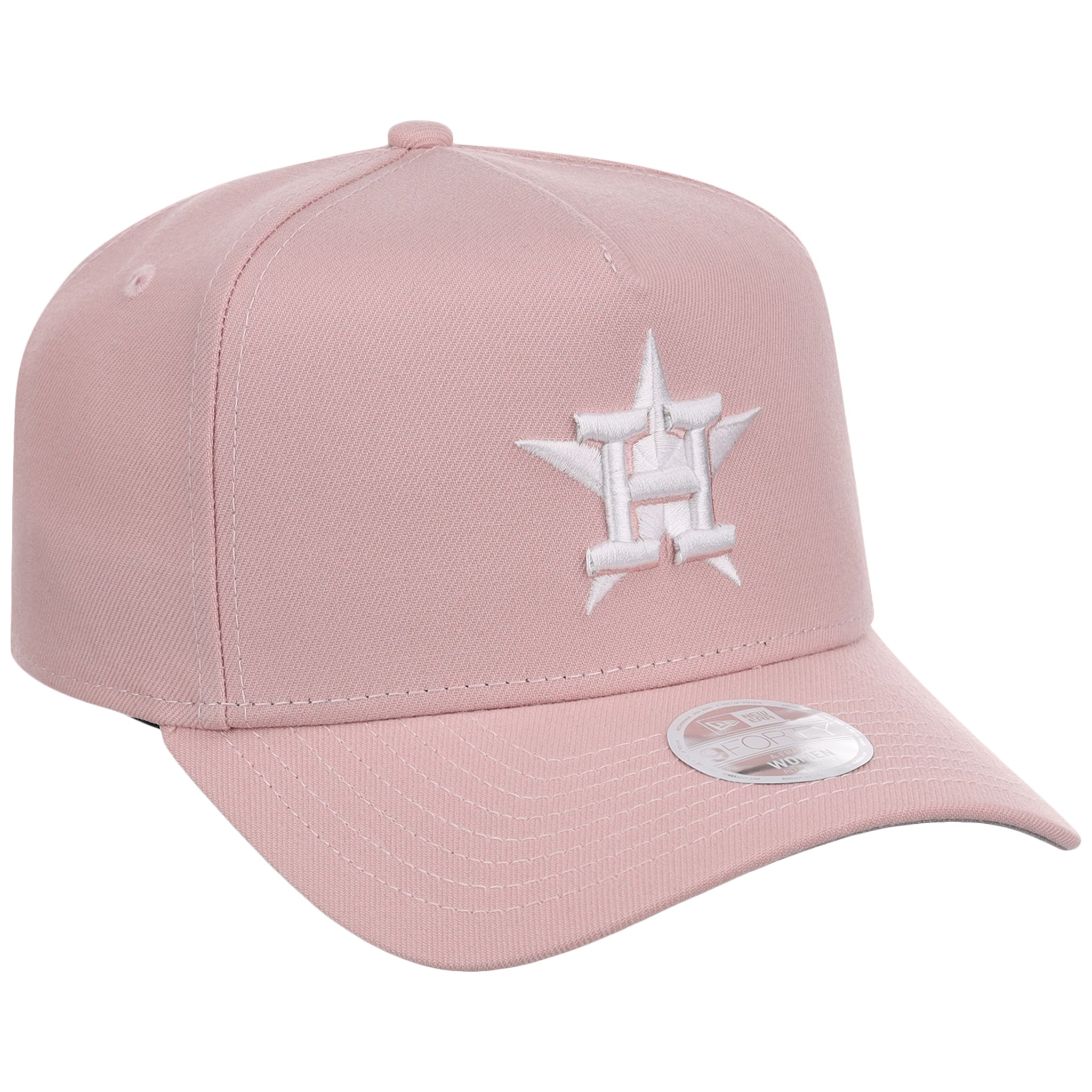 Houston Astros Women's New Era 9FORTY Pink A-Frame