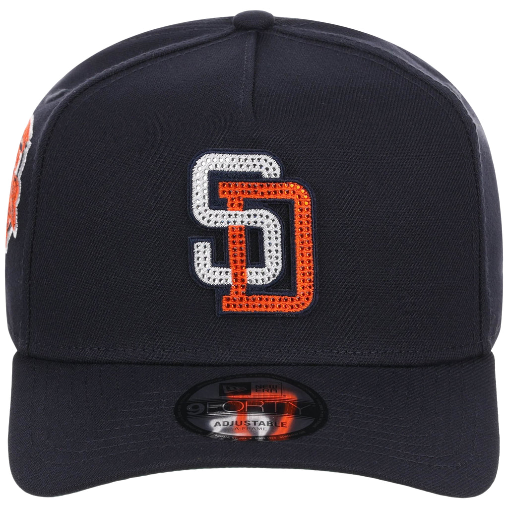 San Diego Padres MLB Diamond Bling New Era 9FORTY A-Frame