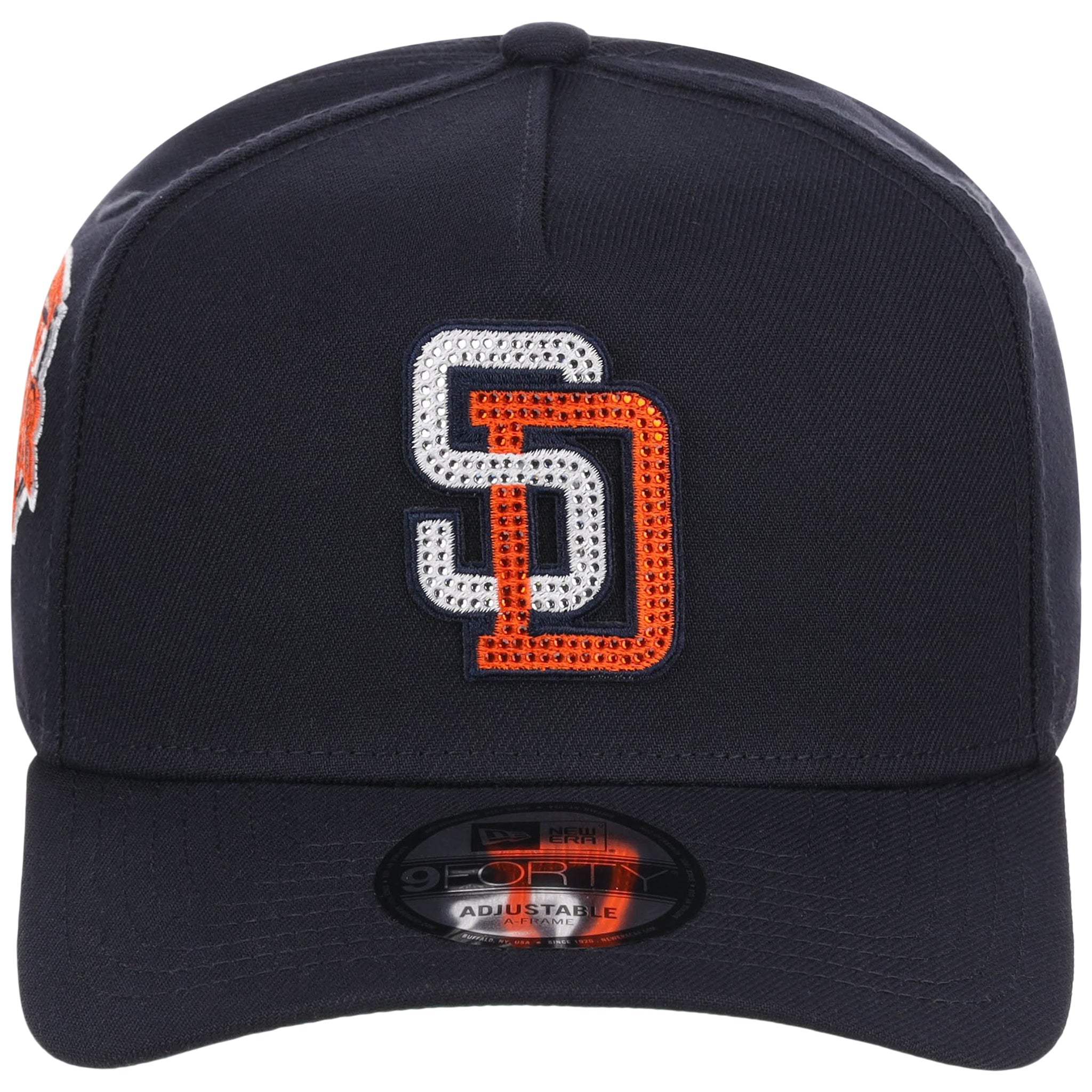 San Diego Padres MLB Diamond Bling New Era 9FORTY A-Frame