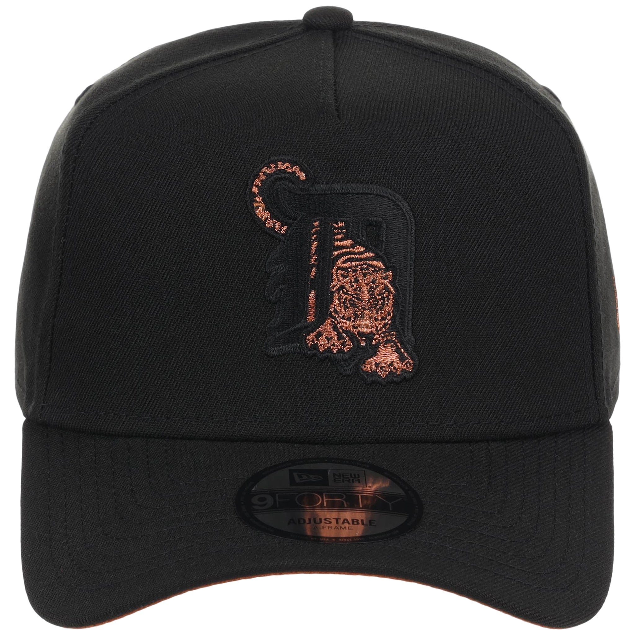 Detroit Tigers MLB Black x Rust FASHION CORE New Era 9FORTY A-Frame