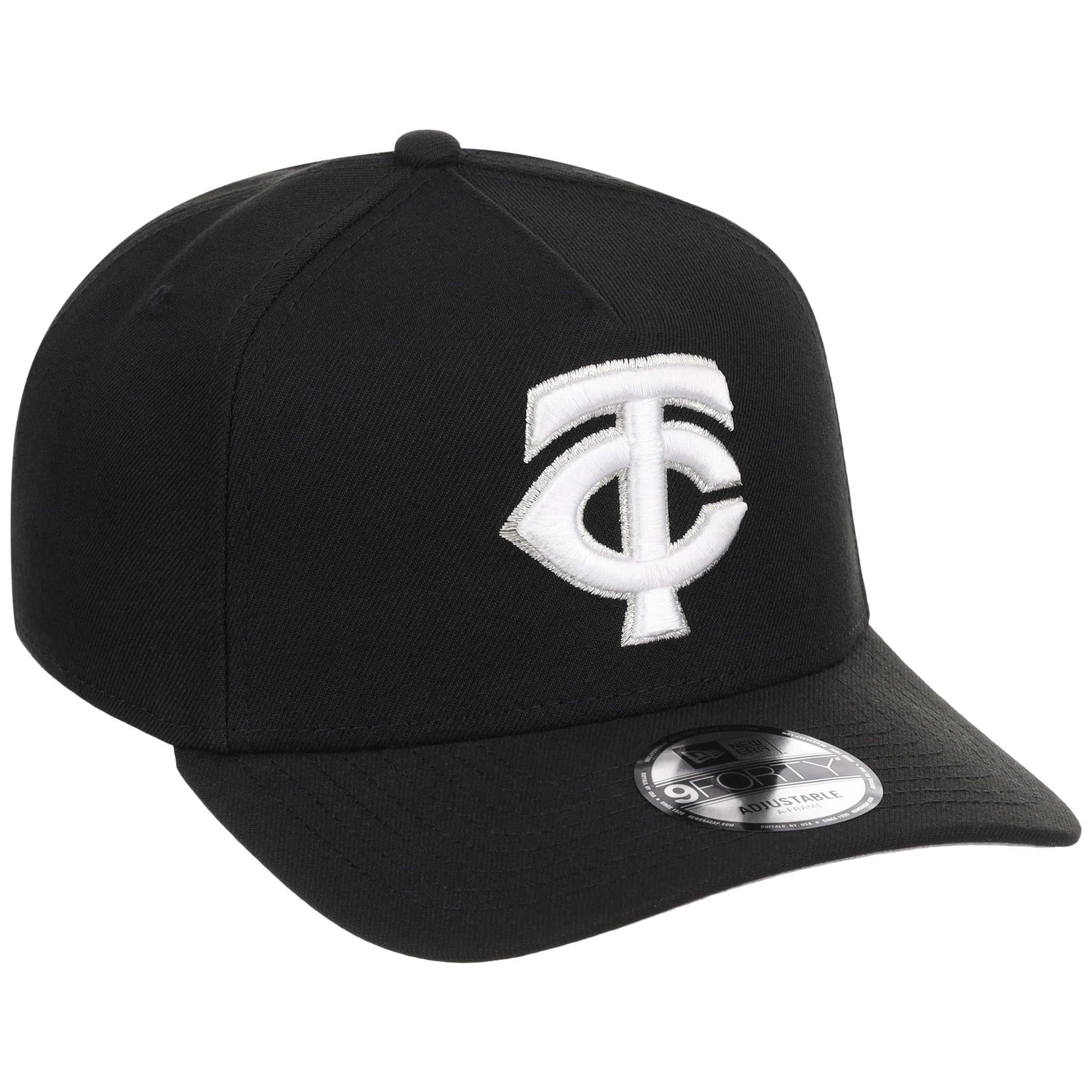 Minnesota Twins MLB Black x White FASHION CORE New Era 9FORTY A-Frame