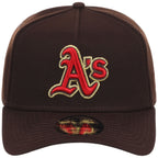 Oakland Athletics MLB Burnt Wood FASHION CORE New Era 9FORTY A-Frame