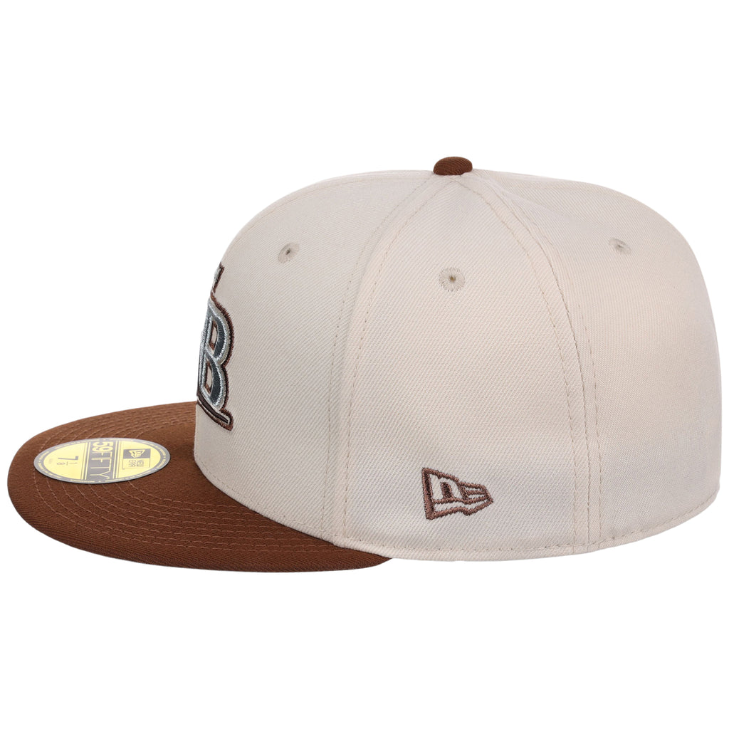 Tampa Bay Rays MLB Auburn Cream New Era 59FIFTY
