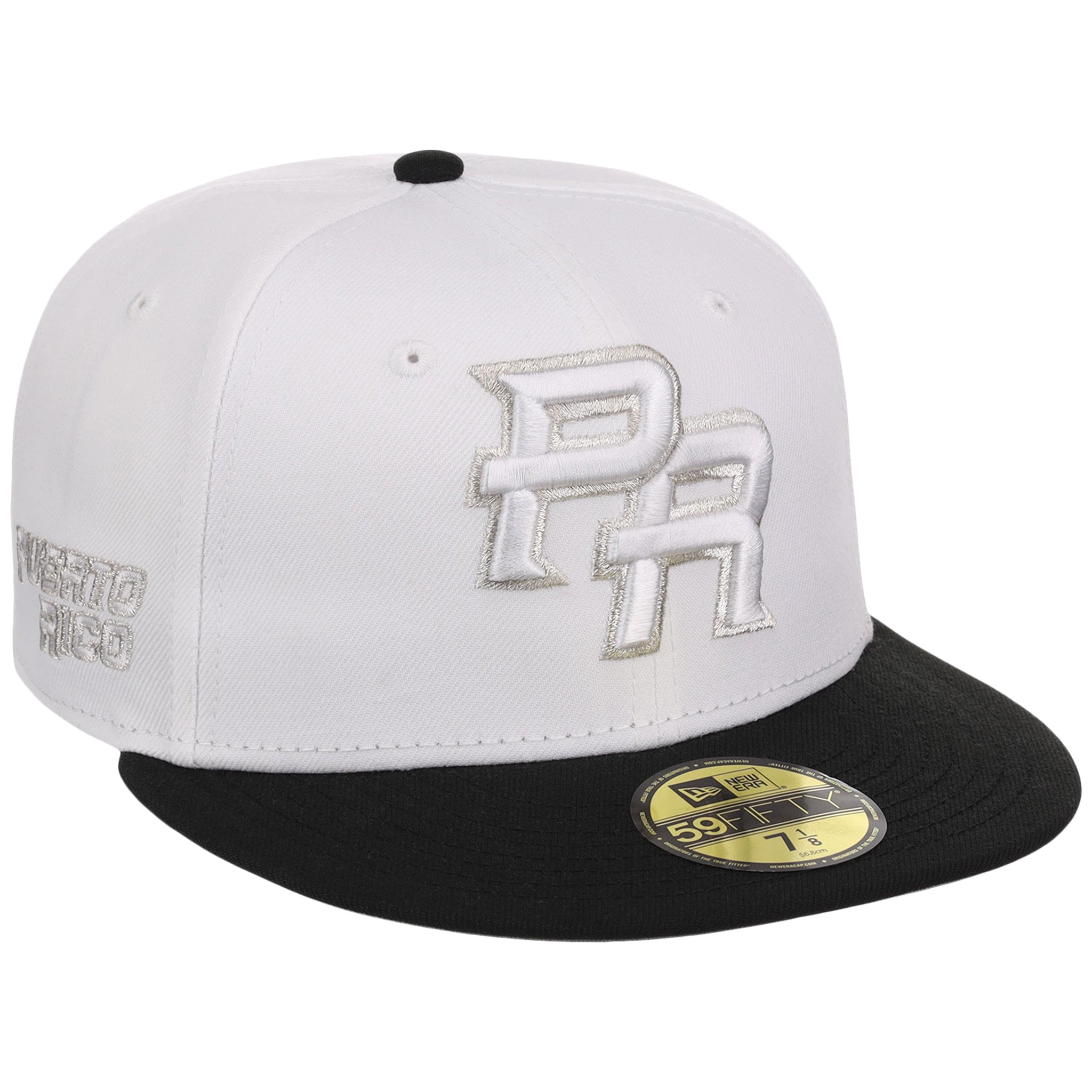 Puerto Rico Crown the Country New Era 59FIFTY (White/Black)