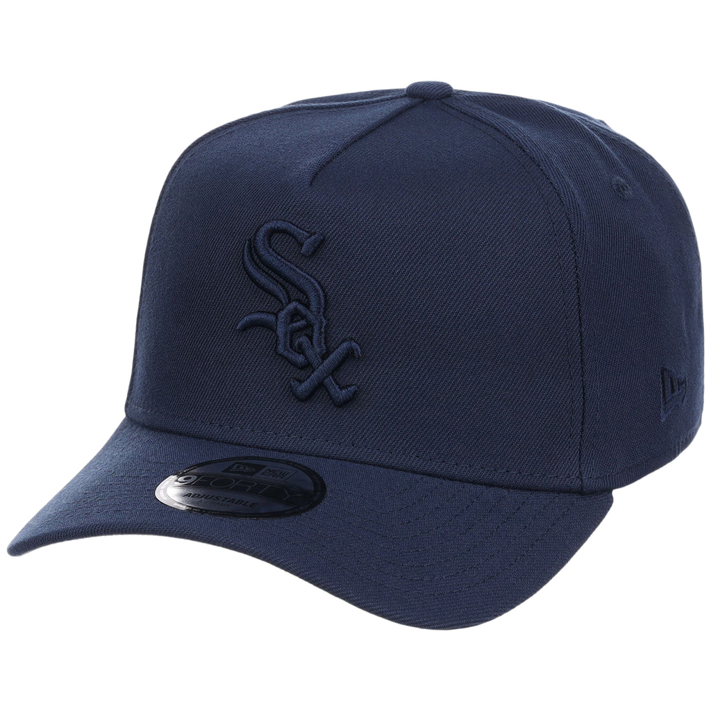 Chicago White Sox MLB Navy FASHION CORE New Era 9FORTY A-Frame