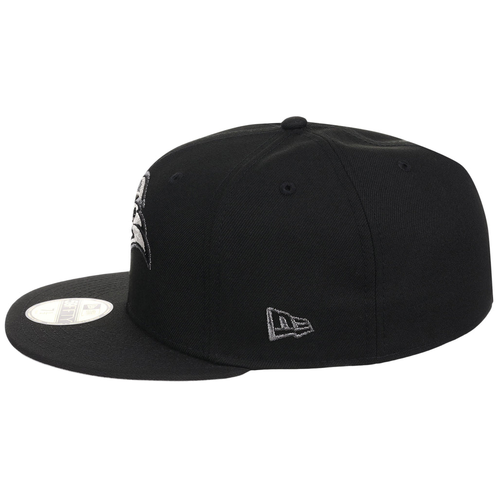 Anaheim Angels Friday Flux New Era 59FIFTY (Black/Black)