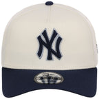 New York Yankees MLB Chrome x Navy FASHION CORE New Era 9FORTY A-Frame