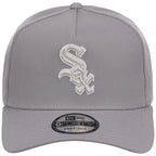 Chicago White Sox MLB Gray x White FASHION CORE New Era 9FORTY A-Frame