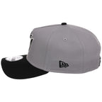 Miami Marlins MLB Gray x Black FASHION CORE New Era 9FORTY A-Frame