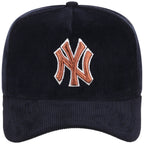 New York Yankees MLB Navy Cord FASHION CORE New Era 9FORTY A-Frame