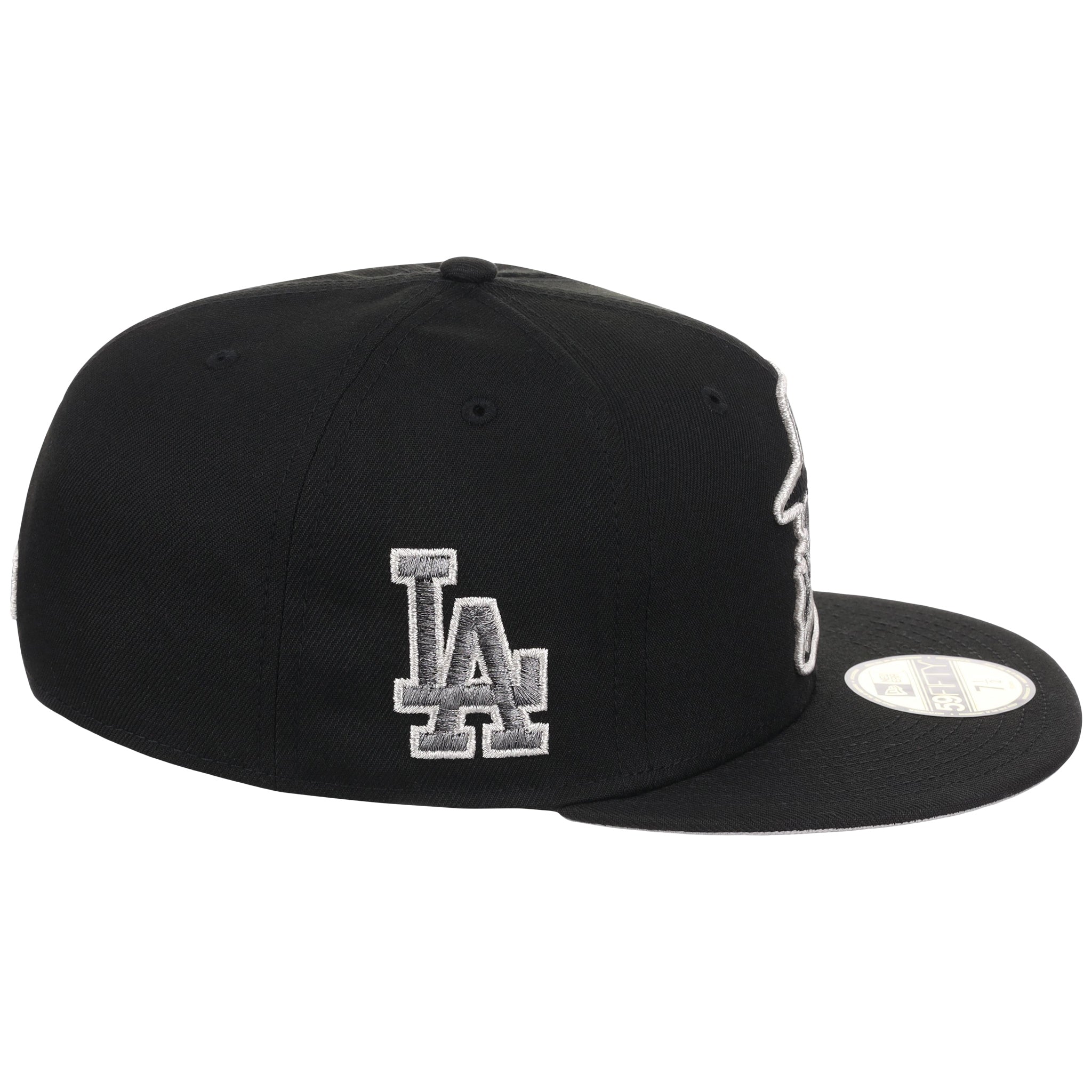 Los Angeles Dodgers MLB Friday Flux New Era 59FIFTY - Black/Black