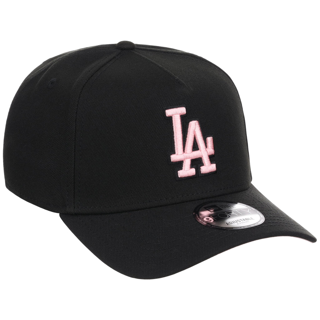 Los Angeles Dodgers MLB Black x Pink FASHION CORE New Era 9FORTY A-Frame