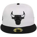 Chicago Bulls Chicago Sole New Era 59FIFTY (White/Black)