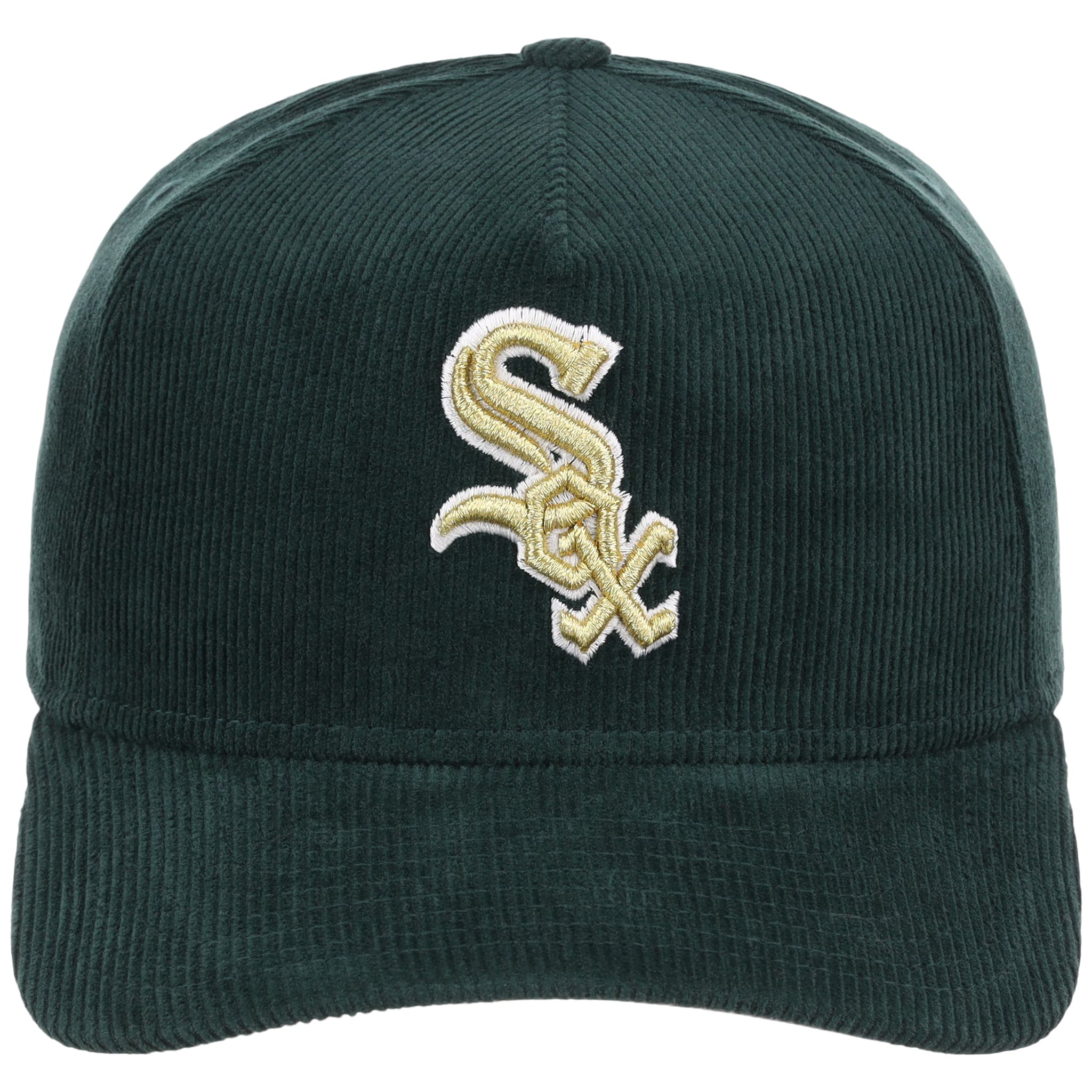Chicago White Sox MLB Dark Green Cord FASHION CORE New Era 9FORTY A-Frame