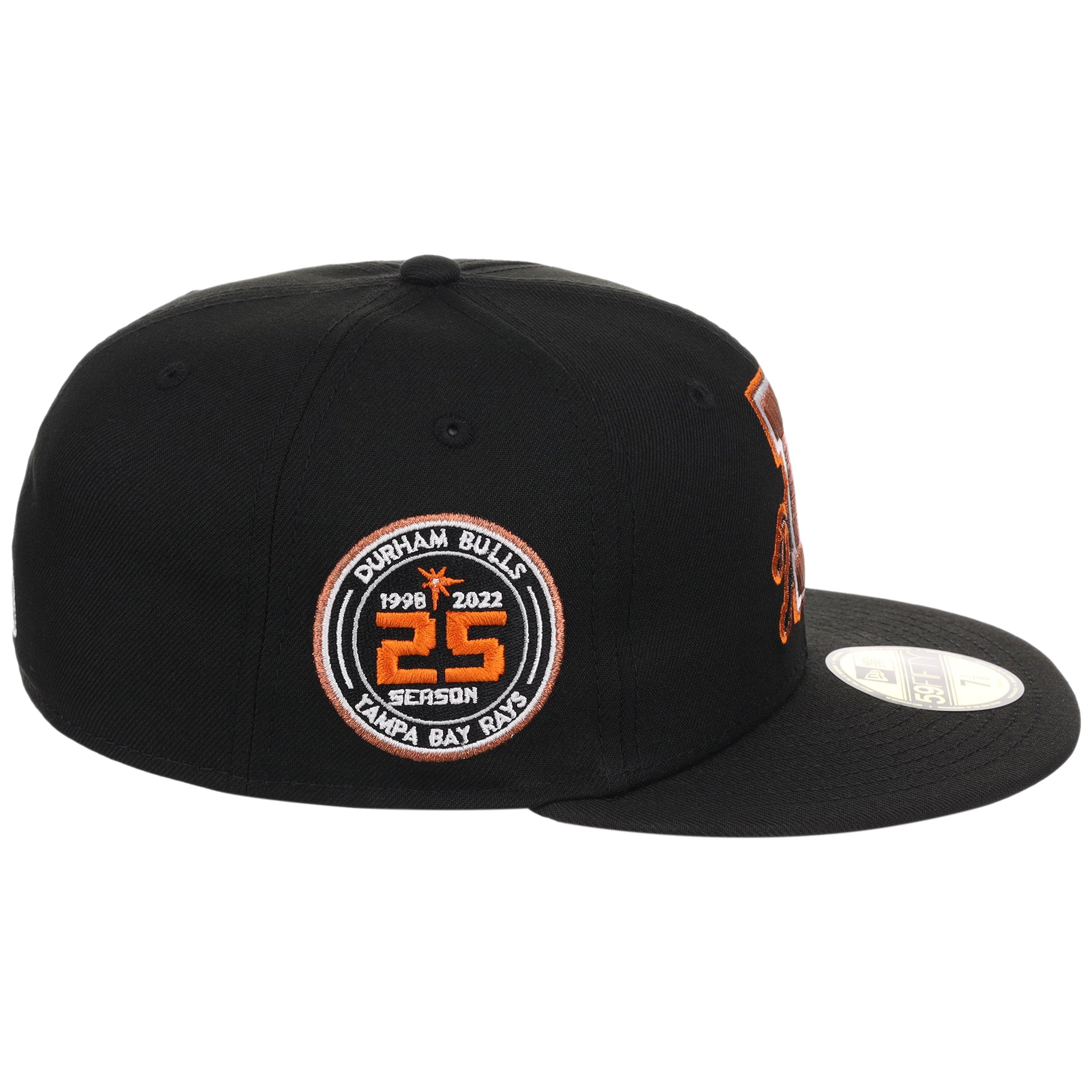 Durham Bulls MiLB Black Dome New Era 59FIFTY
