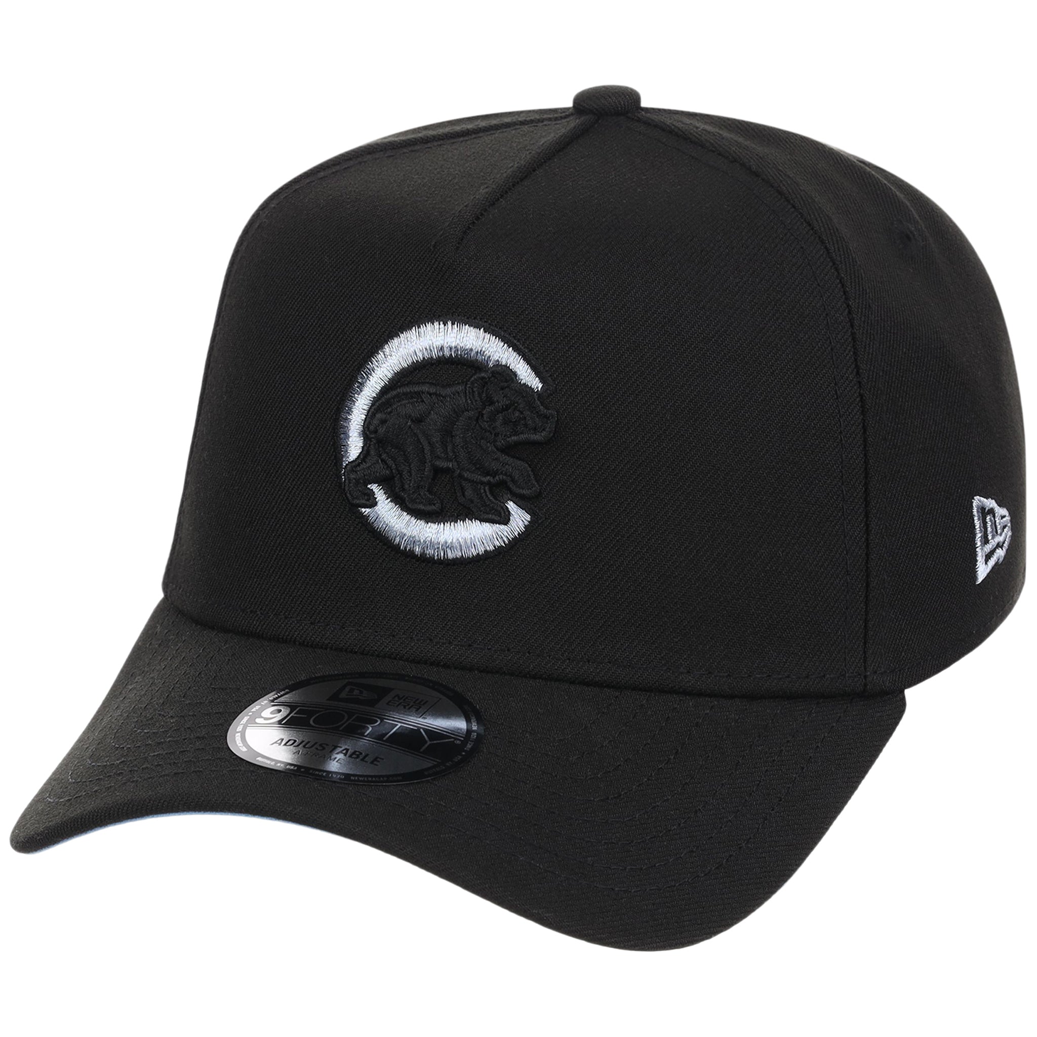 Chicago Cubs MLB Black Sky FASHION CORE New Era 9FORTY A-Frame