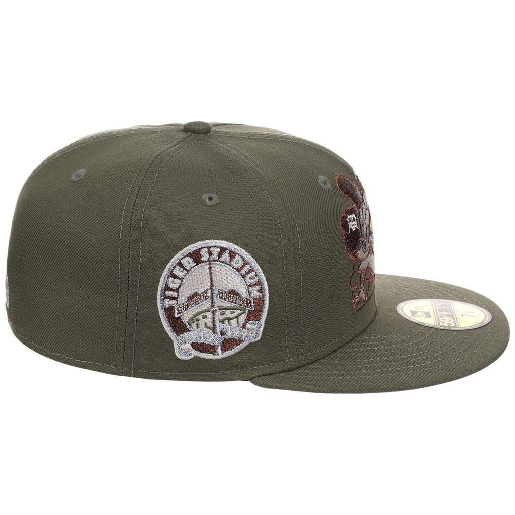 Detroit Tigers MLB Olive Alloy New Era 59FIFTY