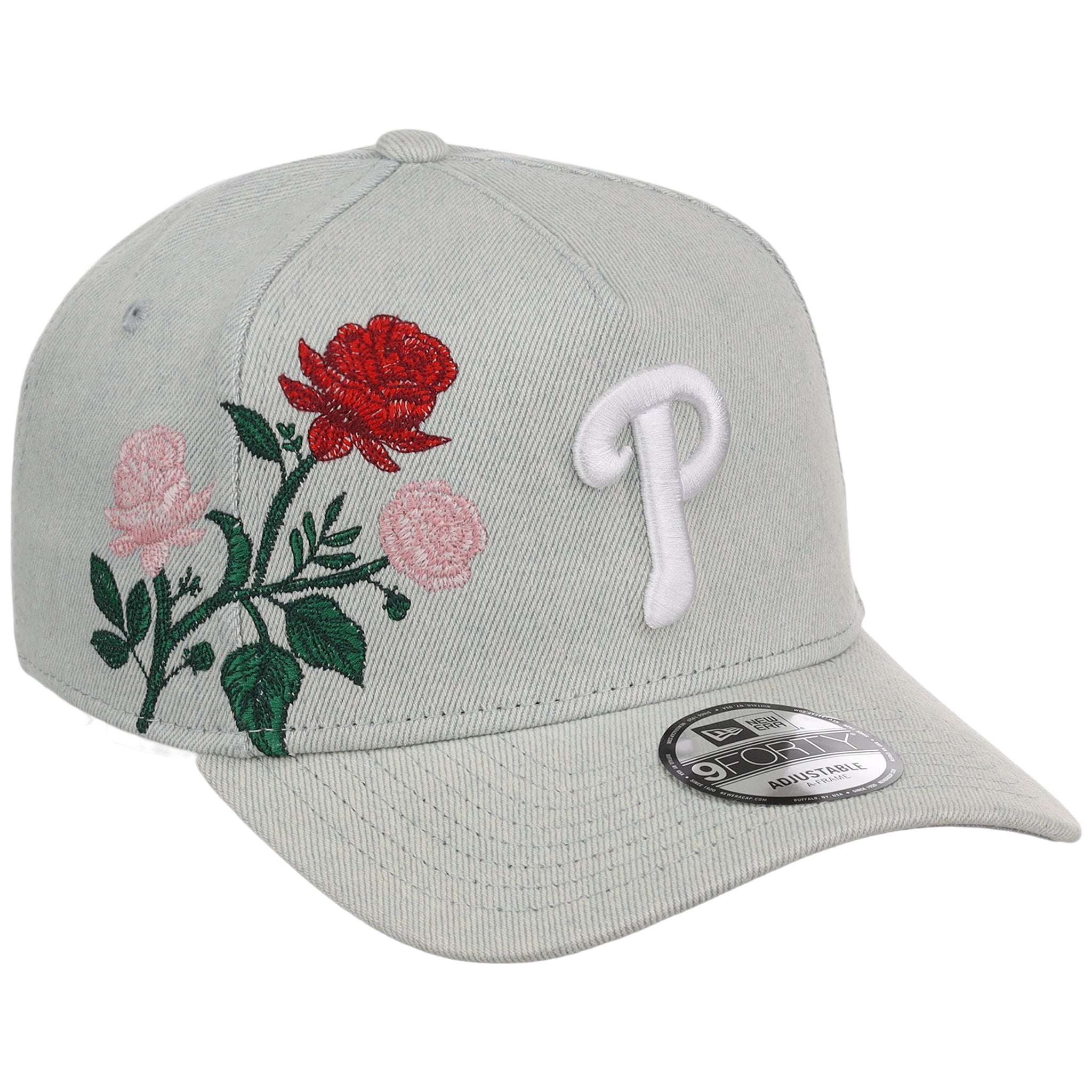 Philadelphia Phillies MLB Denim Flower New Era 9FORTY