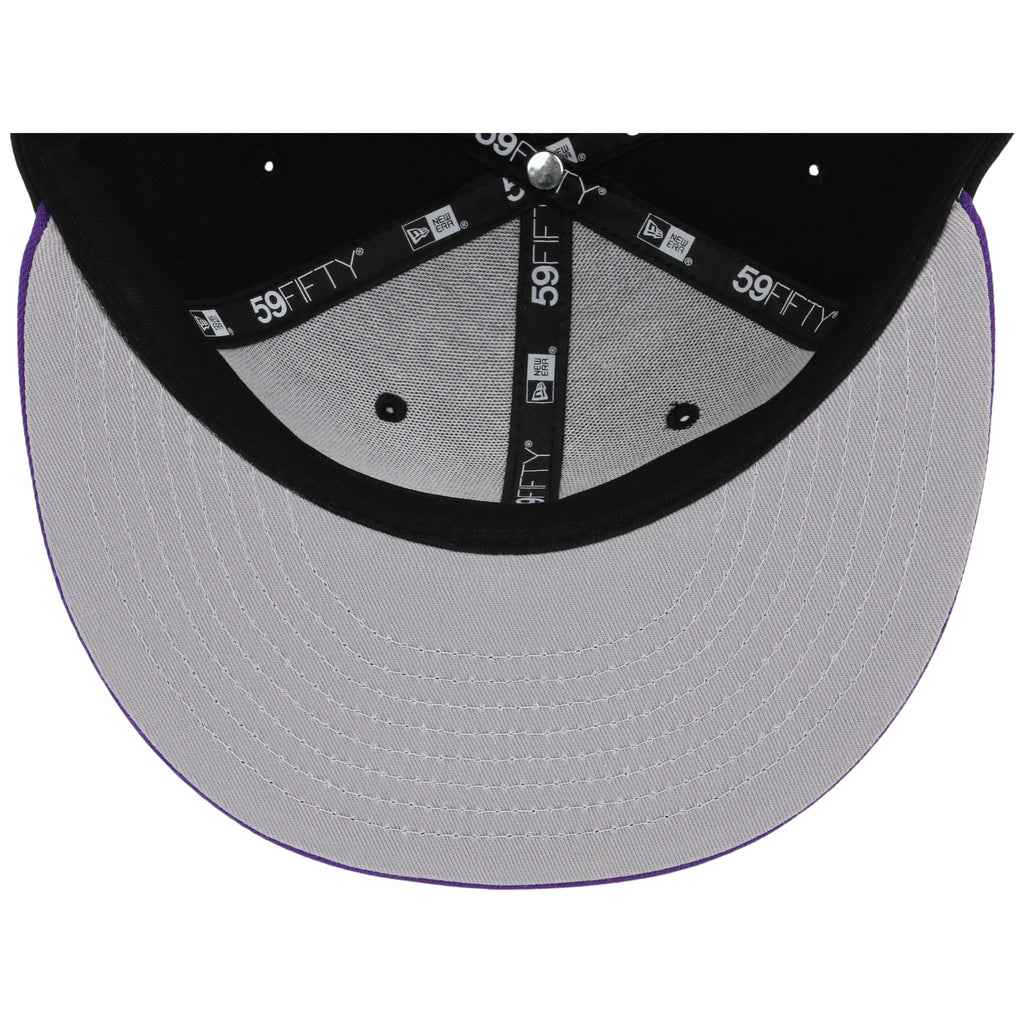Houston Texans Side A: Track One New Era 59FIFTY (Black/Purple) H-Town