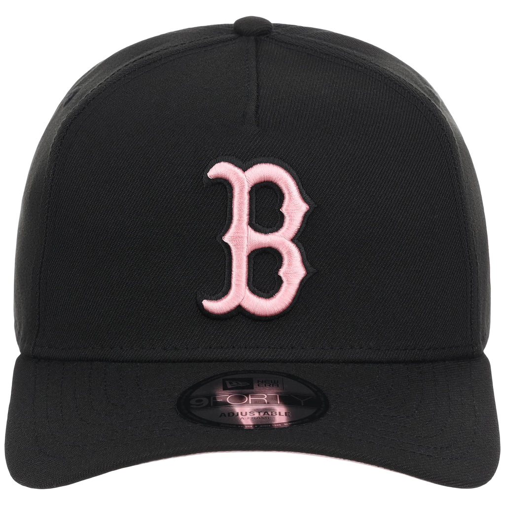 Boston Red Sox MLB Black x Pink FASHION CORE New Era 9FORTY A-Frame