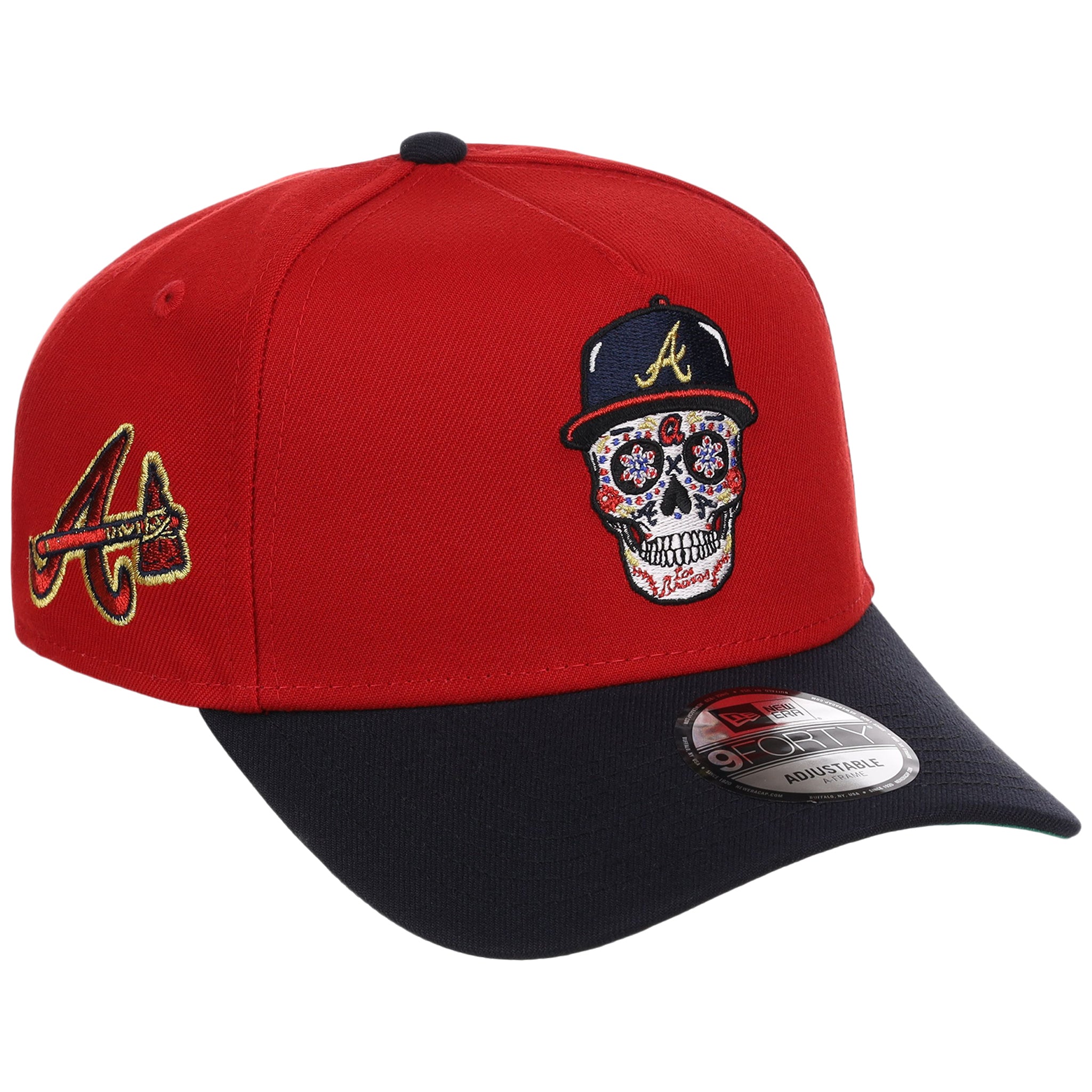 Atlanta Braves Skull Atlanta Crown the City New Era 9FORTY