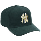 New York Yankees MLB Dark Green Cord FASHION CORE New Era 9FORTY A-Frame