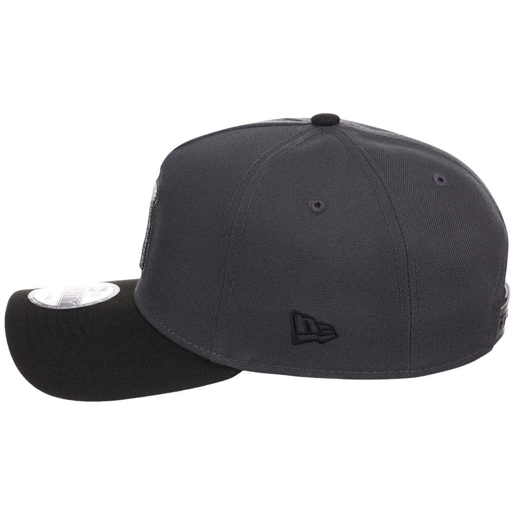 Anaheim Angels MLB Graphite x Black FASHION CORE New Era 9FORTY A-Frame