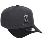 Anaheim Angels MLB Graphite x Black FASHION CORE New Era 9FORTY A-Frame