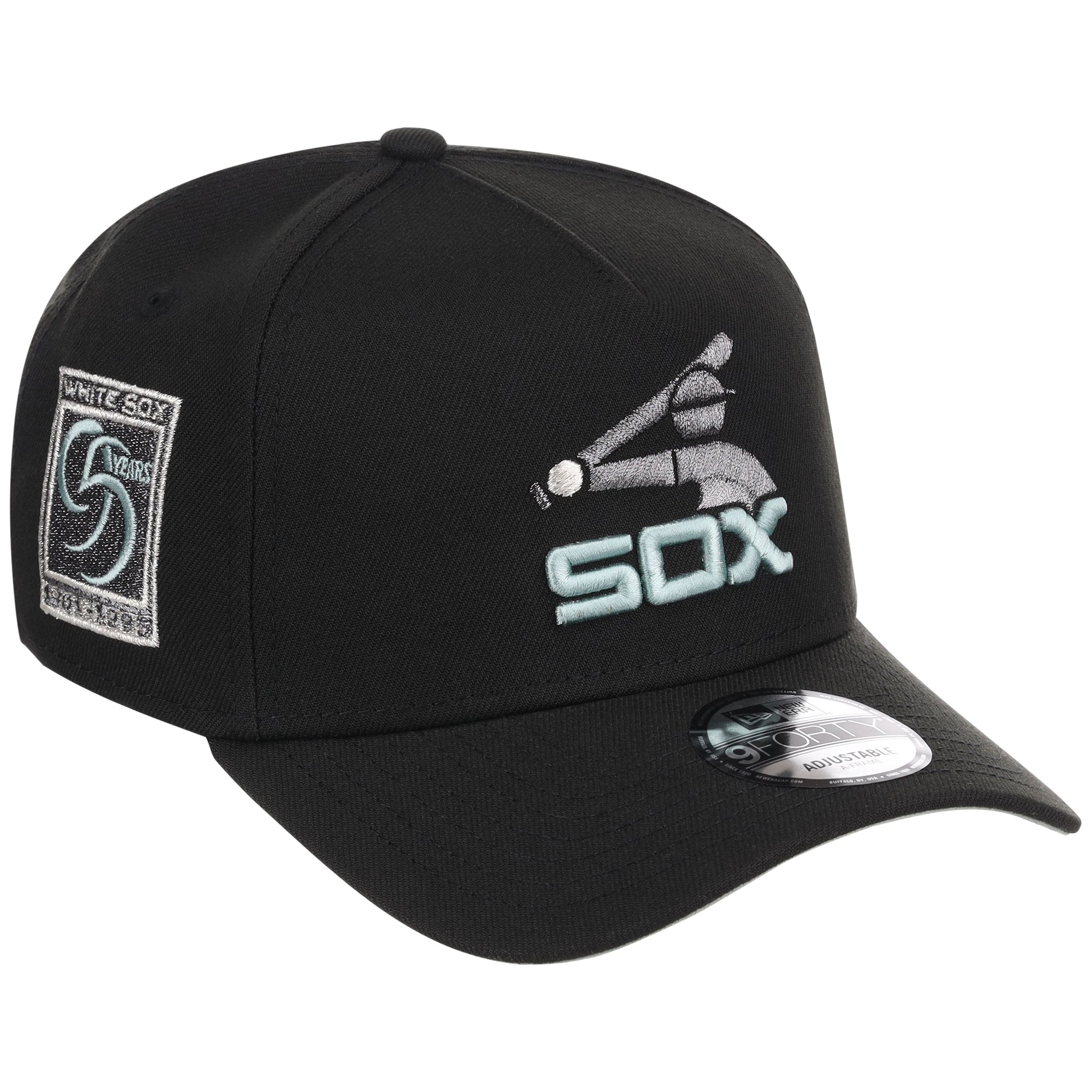 Chicago White Sox MLB Alpine Snow New Era 9FORTY A-Frame