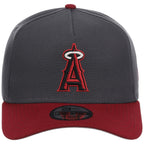 Anaheim Angels MLB Graphite x Cardinal FASHION CORE New Era 9FORTY A-Frame
