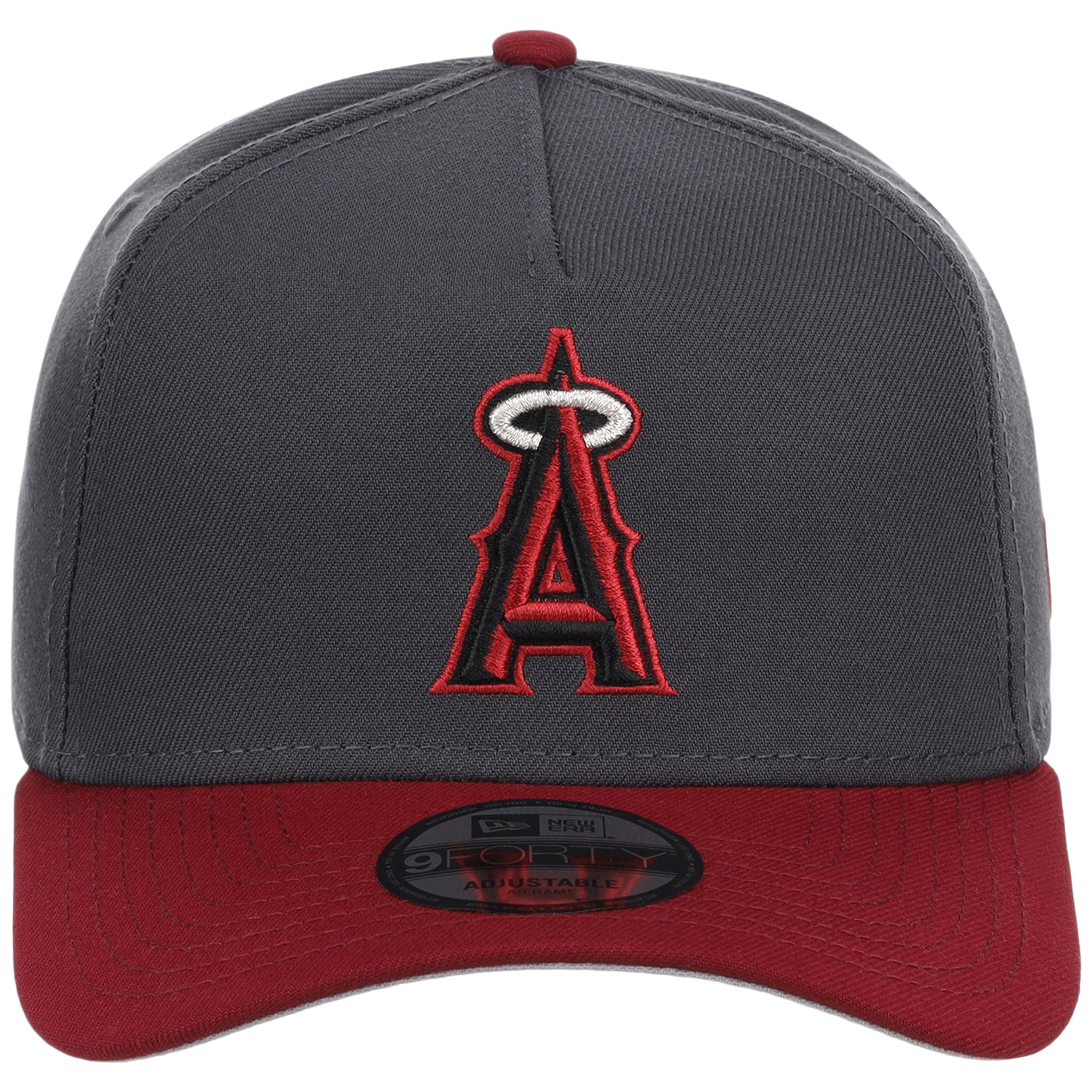 Anaheim Angels MLB Graphite x Cardinal FASHION CORE New Era 9FORTY A-Frame