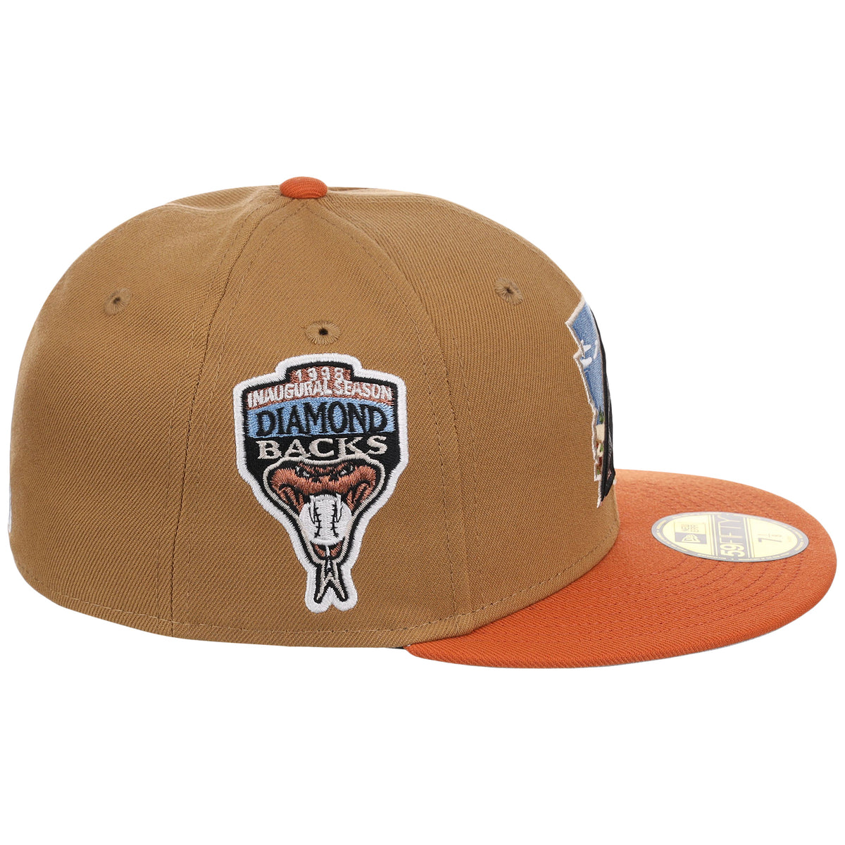 Arizona Diamondbacks Phoenix Crown the City New Era 59FIFTY (Wheat/Orange)