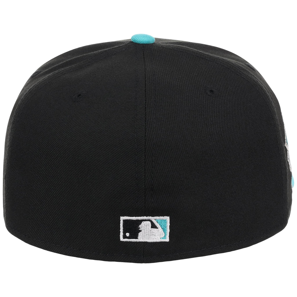 Florida Marlins MLB Flipmode 2.0 New Era 59FIFTY (Black/Teal/Gray)
