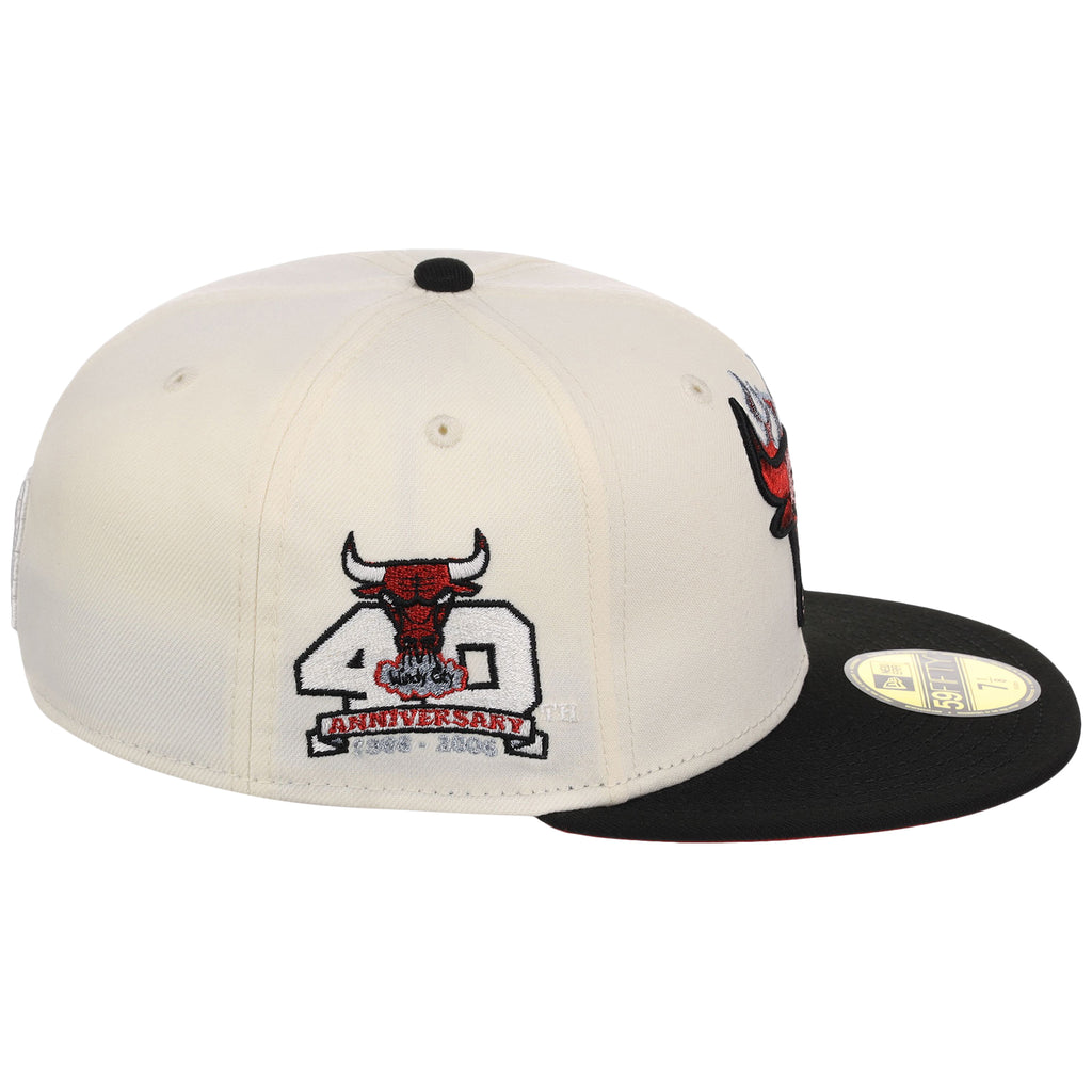 Chicago Bulls Chicago Sole New Era 59FIFTY (Chrome/Black)
