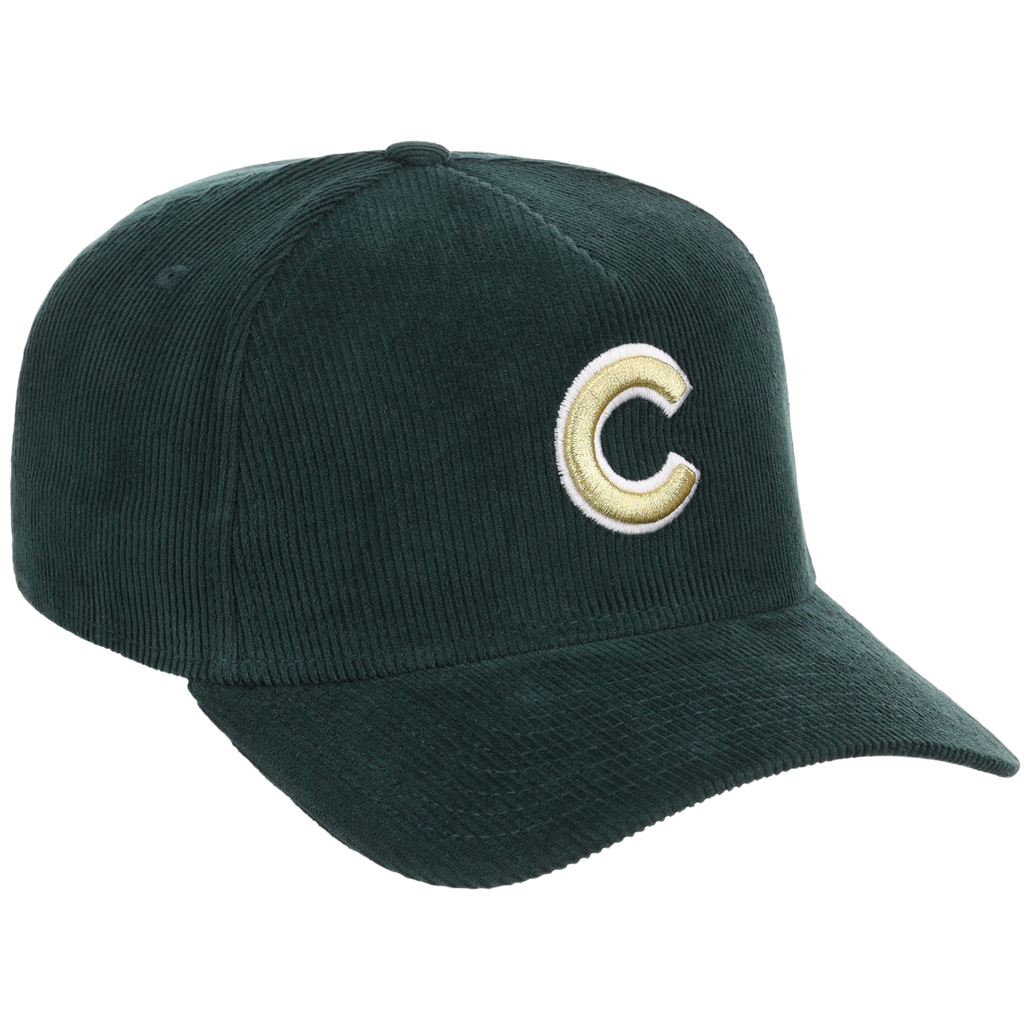 Chicago Cubs MLB Dark Green Cord FASHION CORE New Era 9FORTY A-Frame