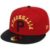 Pittsburgh Pirates MLB Flipmode 2.0 New Era 59FIFTY (Red/Black/Gray)