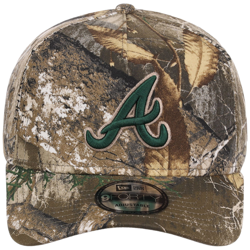 Atlanta Braves MLB Realtree FASHION CORE New Era 9FORTY A-Frame