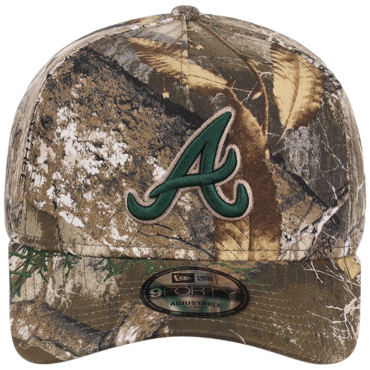 Atlanta Braves MLB Realtree FASHION CORE New Era 9FORTY A-Frame