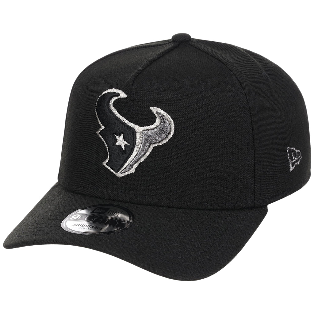 Houston Texans NFL Liquid Titanium New Era 9FORTY