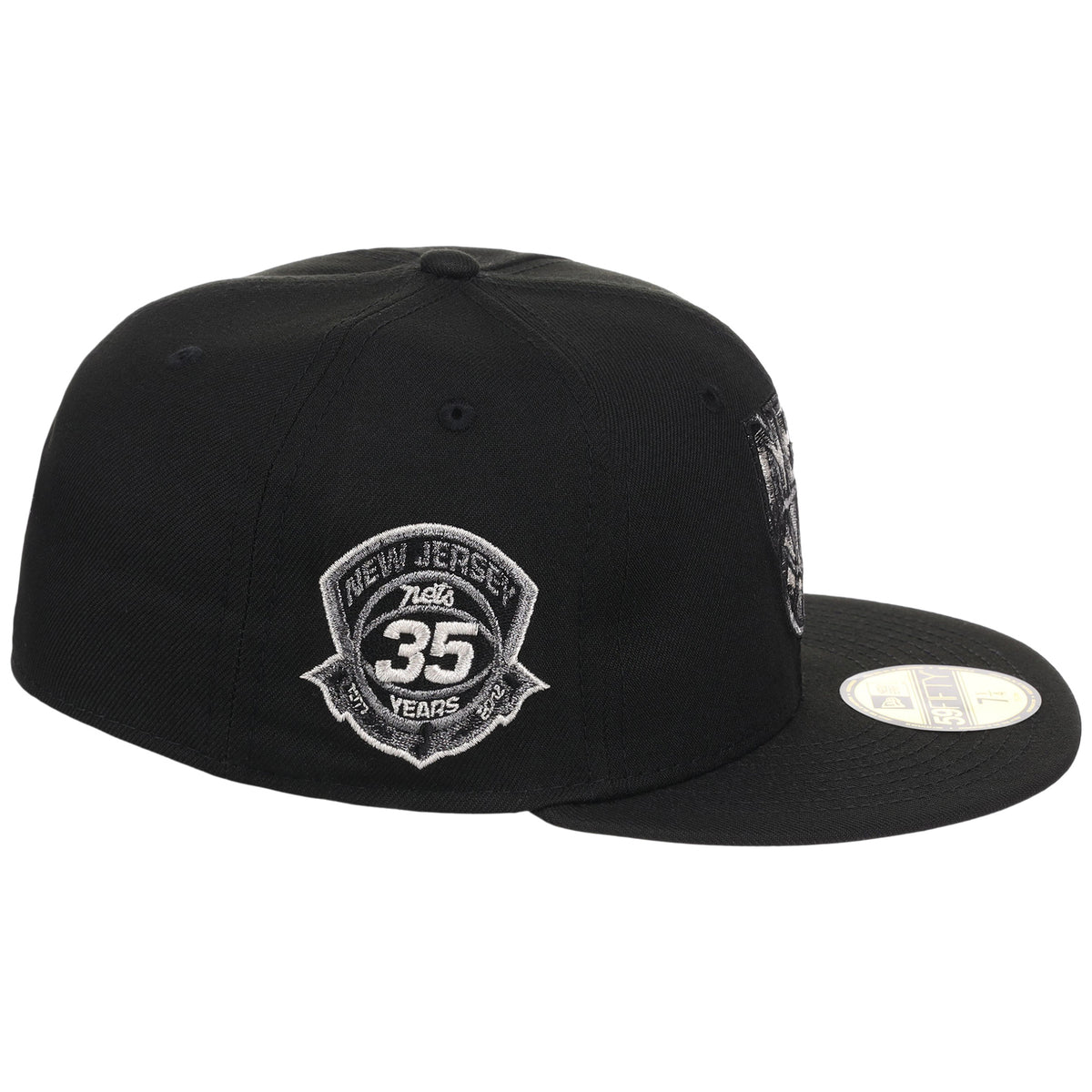 New Jersey Nets NBA Liquid Titanium New Era 59FIFTY