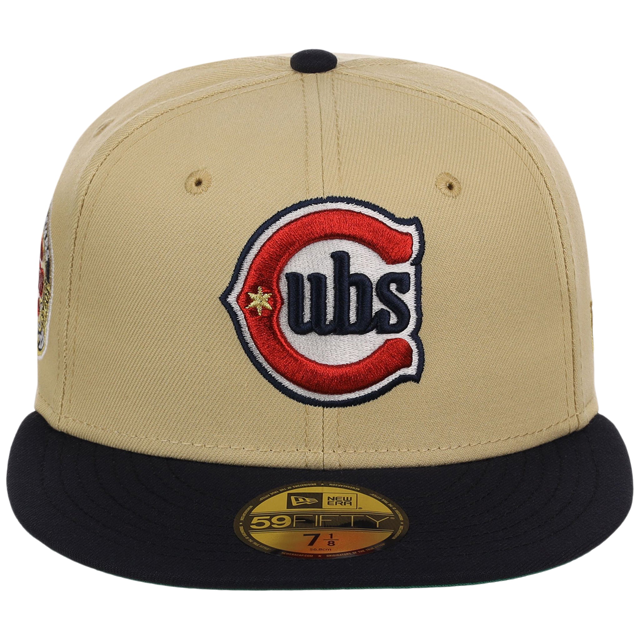 Chicago Cubs Northside Chicago Crown the City New Era 59FIFTY (Gold/Navy)