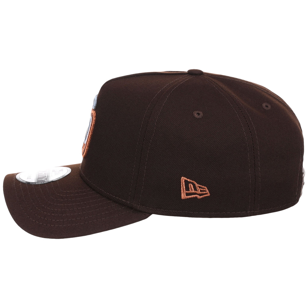 San Diego Padres MLB Frosted Bark New Era 9FORTY A-Frame