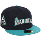 Seattle Mariners Variety Pack New Era 59FIFTY (Navy/Teal) – 1