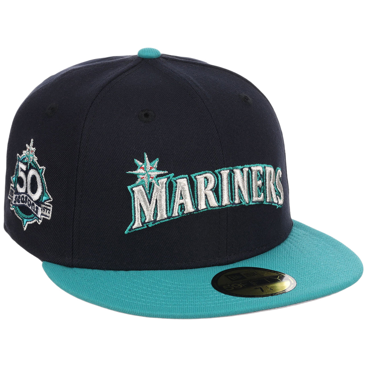 Seattle Mariners Variety Pack New Era 59FIFTY (Navy/Teal) – 1